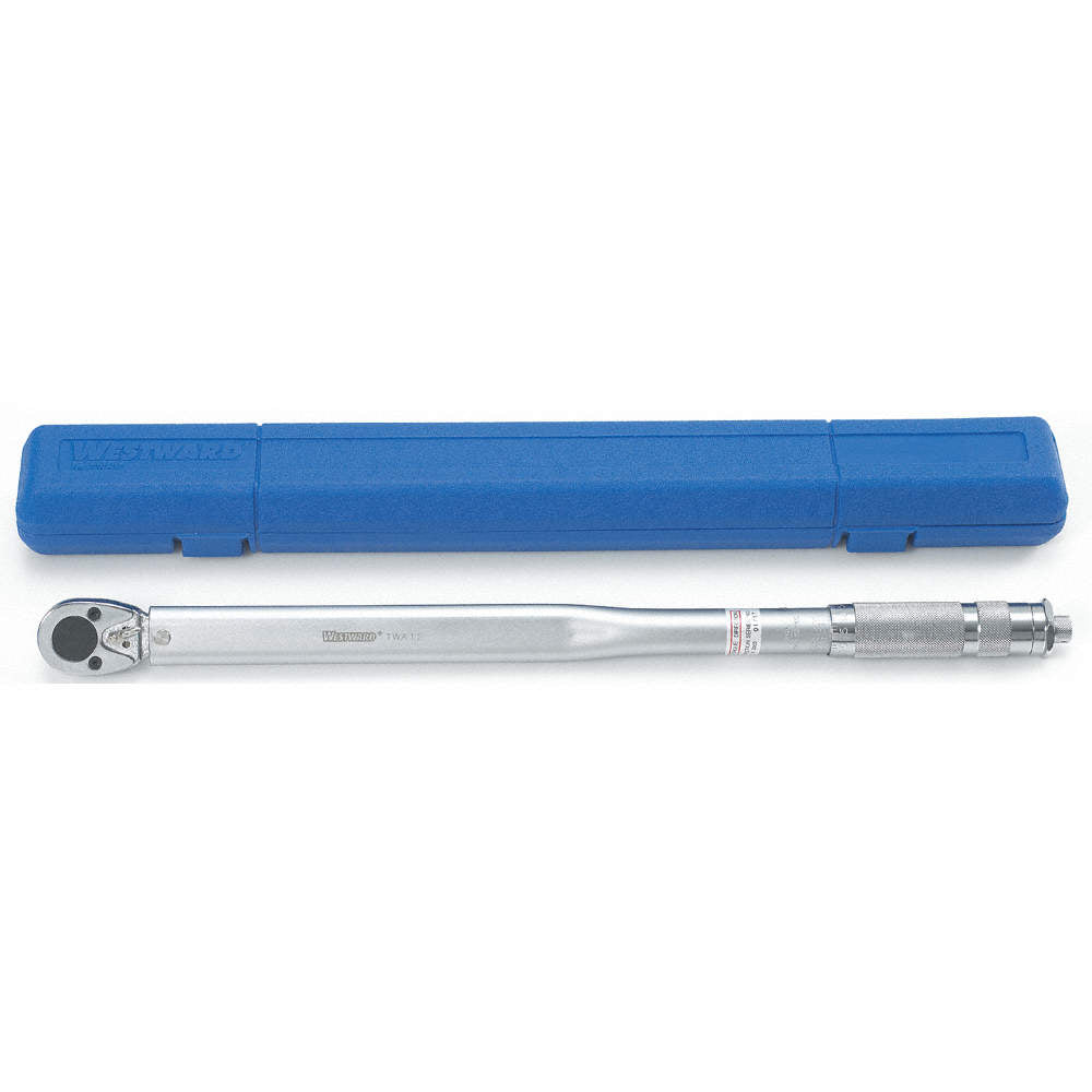 Westward 1/2" Drive Torque Wrench TW-12 with Case