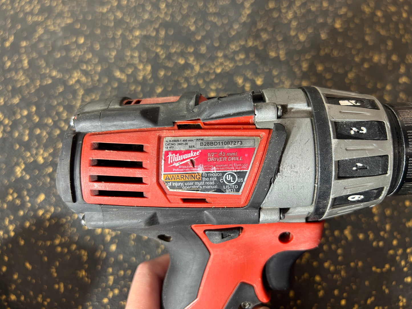 Milwaukee M18 Cordless Lithium-Ion 1/2” (13mm) Compact Driver Drill – Model 2601-20