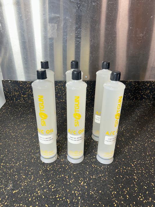 UView Spotgun PAG A/C Oil Cartridge, 8oz (100 Viscosity, 488100P)