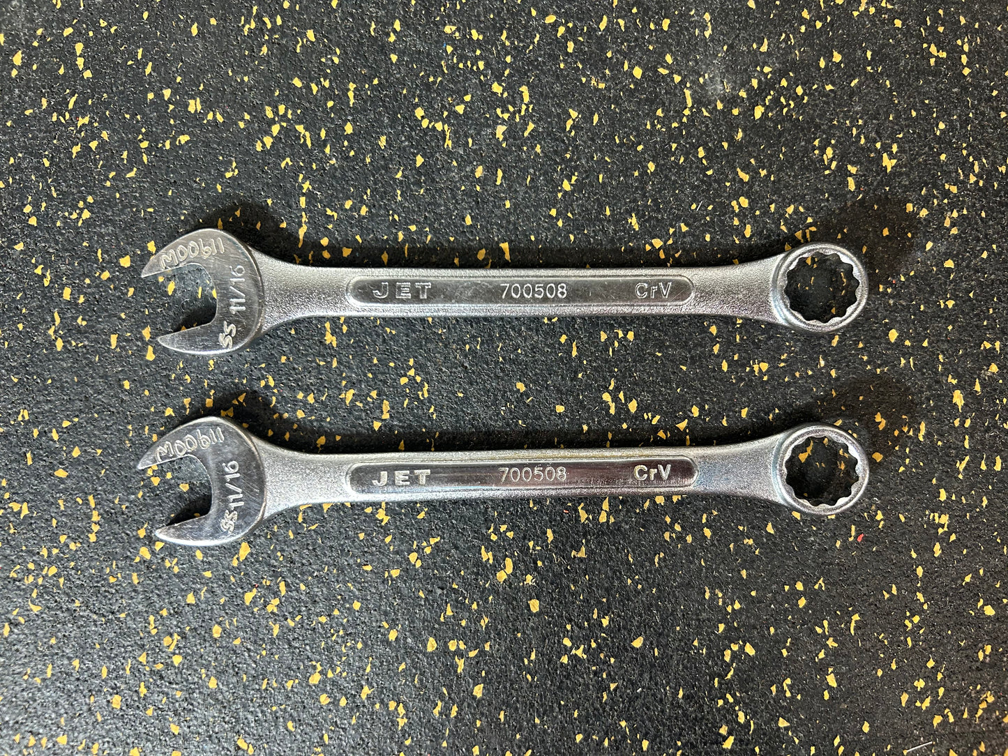 JET 11/16” SAE Raised Panel Combination Wrench (Model 700508, Chrome Vanadium)