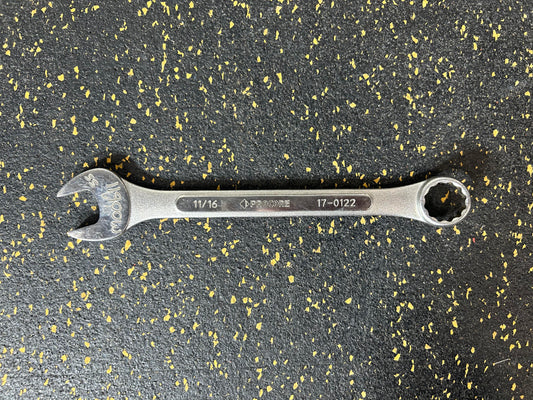 Procore 11/16” SAE Combination Wrench (Model 17-0122, Chrome Vanadium)