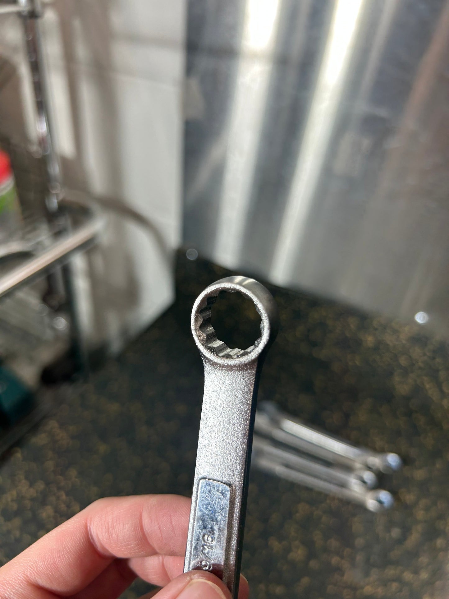Westward 9/16” SAE Combination Wrench (CW203, Chrome Vanadium)