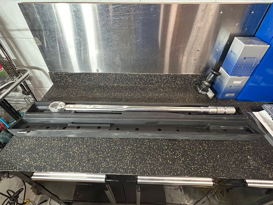 Proto 6020 Standard Ratcheting Head Micrometer Torque Wrench (3/4” Drive, with Case)