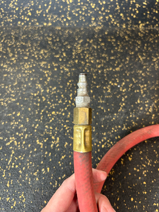 5-Foot 3/8” Diameter Air Hose with Male/Male Fittings