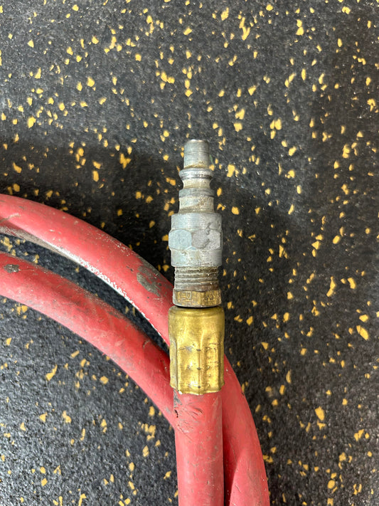 7-Foot 5/16” Diameter Air Hose with Male/Female Fittings