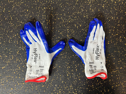 Ansell HyFlex 11-900 Gloves (Abrasion Resistant, Size 7/Small) - 45 PAIRS AVAILABLE, BRAND NEW