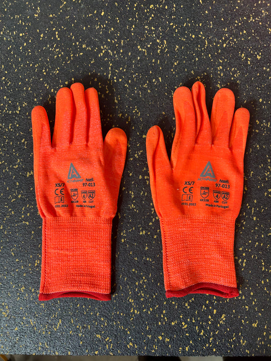 Ansell ActivArmR 97-013 Hi-vis Gloves (Size 7/X-Small)