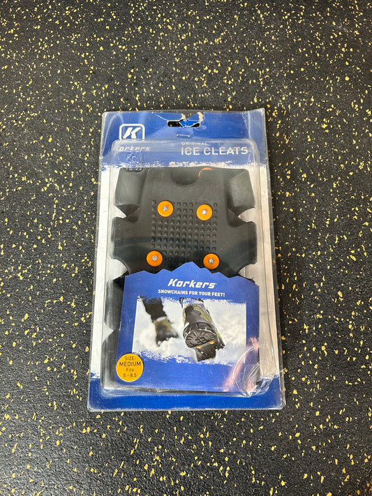 Korkers Original Ice Cleats (Size Medium, 5-8.5) – BRAND NEW