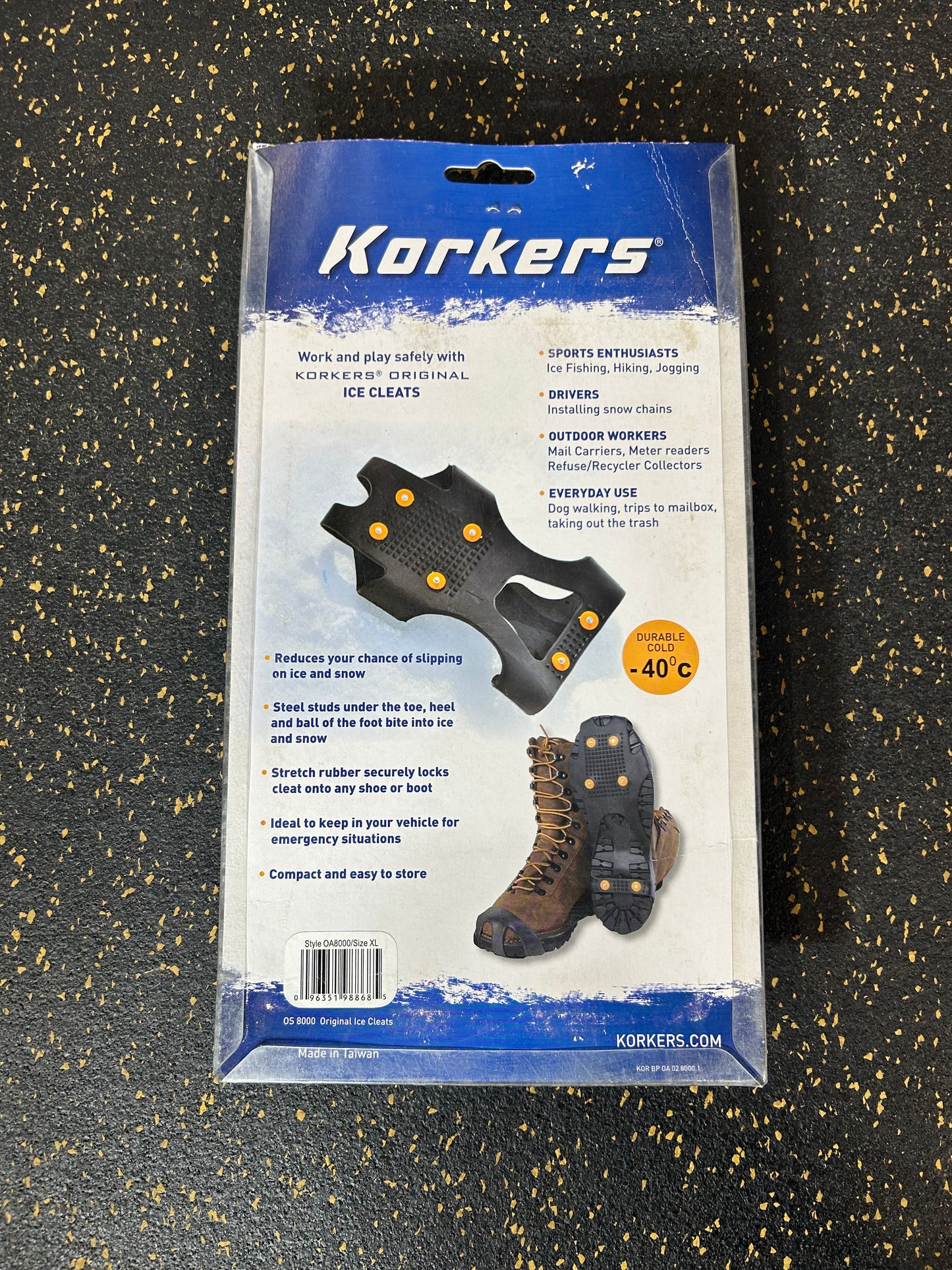 Korkers Original Ice Cleats (Size XL, 11.5-14)