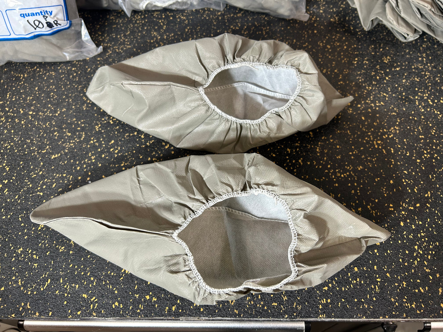 LAKELAND MicroMax NS Non-Skid Disposable Shoe Covers (Size L-XL, Pack of 10)