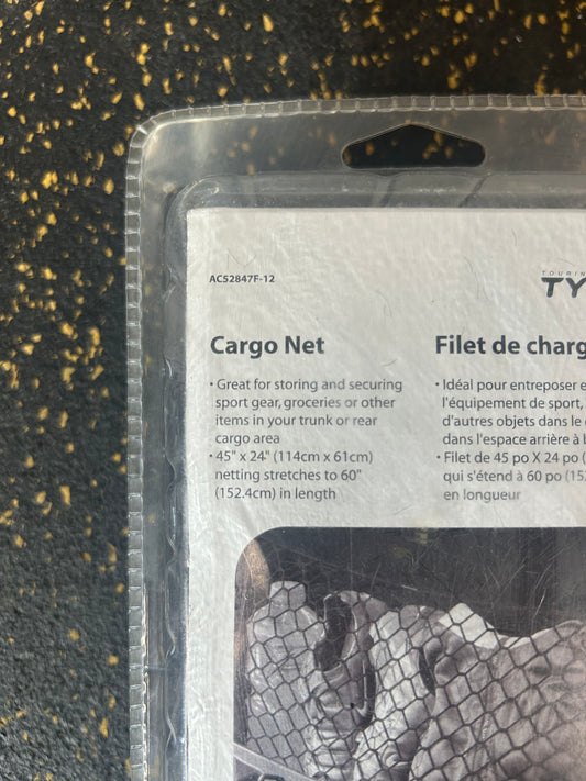 Type S Cargo Net (45” x 24” – stretches to 60”) – BRAND NEW