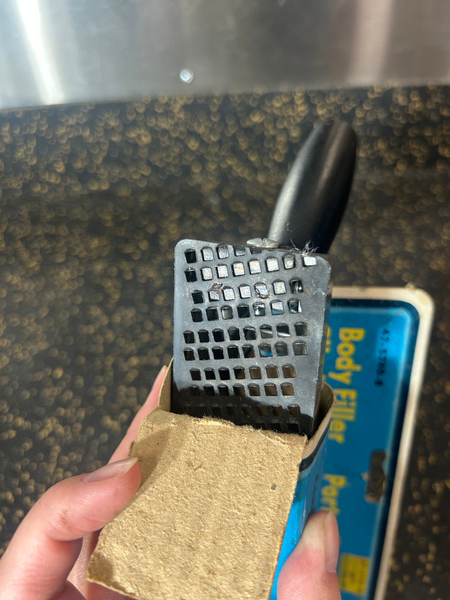 Body Filler File Holder (comes with file) – BRAND NEW
