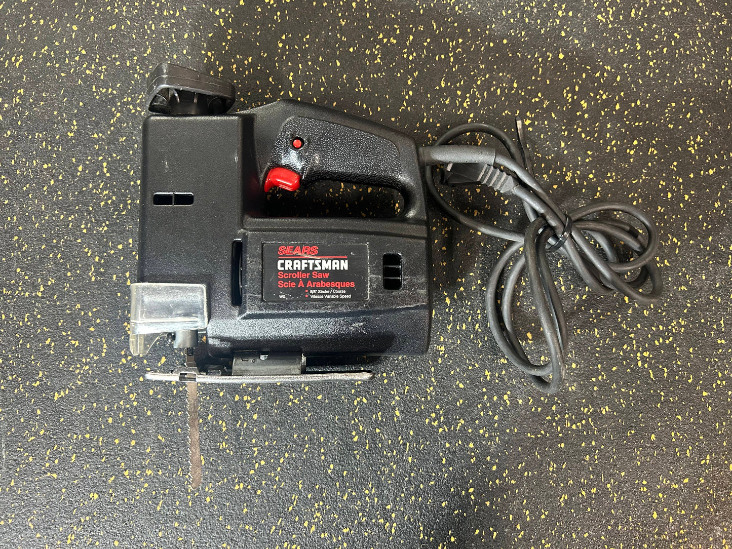 Vintage Sears CRAFTSMAN 5/8” Scroller Saw (2.5-Amp, Model 315.232700)