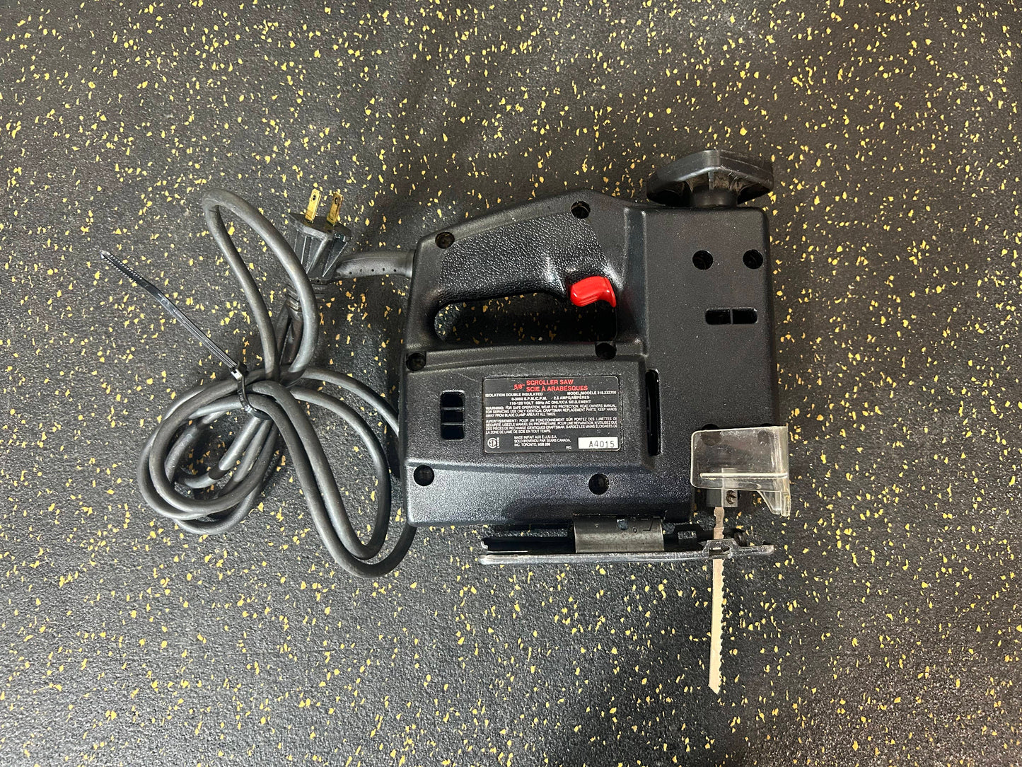 Vintage Sears CRAFTSMAN 5/8” Scroller Saw (2.5-Amp, Model 315.232700)
