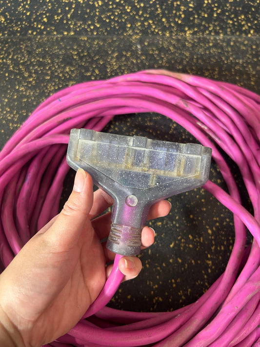 50-Foot Triple Outlet Outdoor Extension Cord (3-Prong, 12 AWG, Water-Resistant)