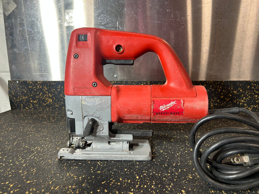 Milwaukee Heavy-Duty Corded Top Handle Orbital Jigsaw (Model 6266 22, 120V, 6.2-Amp)