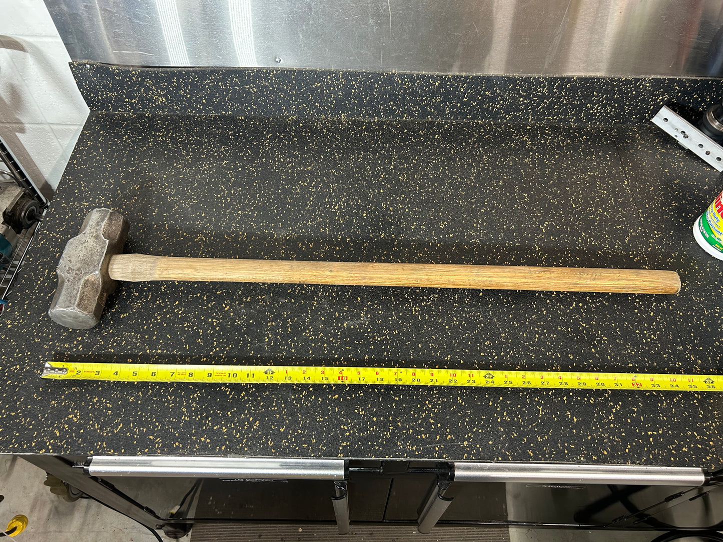 10 lb Sledgehammer with Wood Handle (36” Total Length)