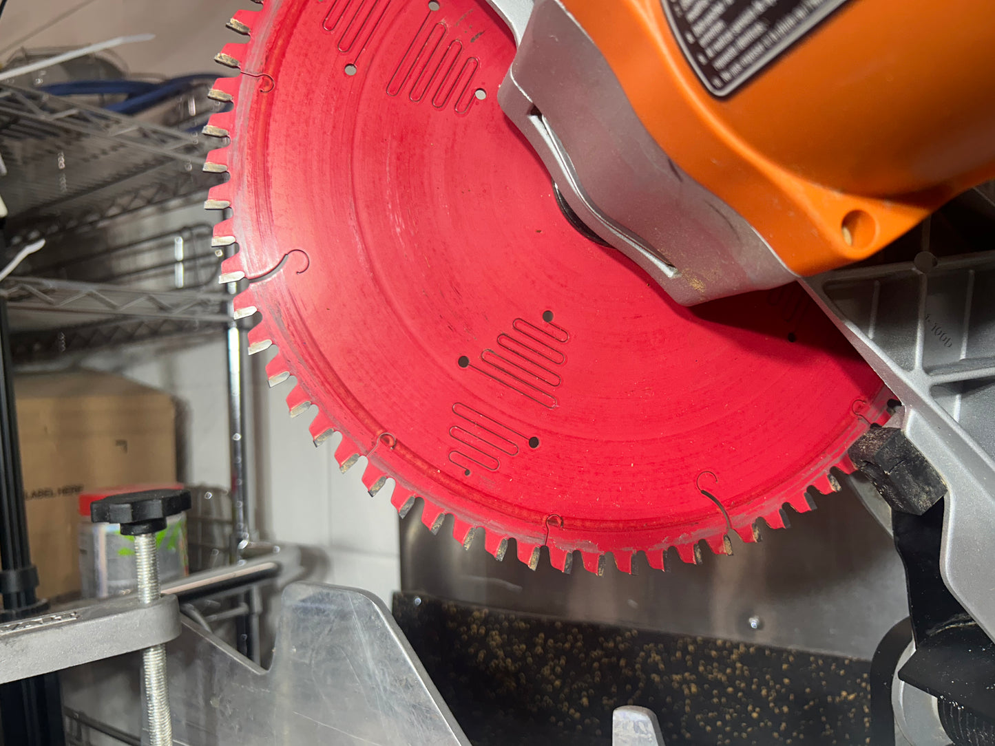 RIDGID 12” Compound Miter Saw (120V Corded 15-Amp) – COMES WITH 3 BLADES, POWERFUL