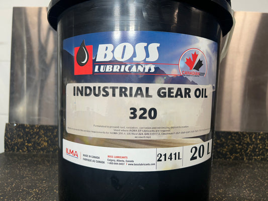 BOSS Industrial Gear Oil 320 (about 16L)