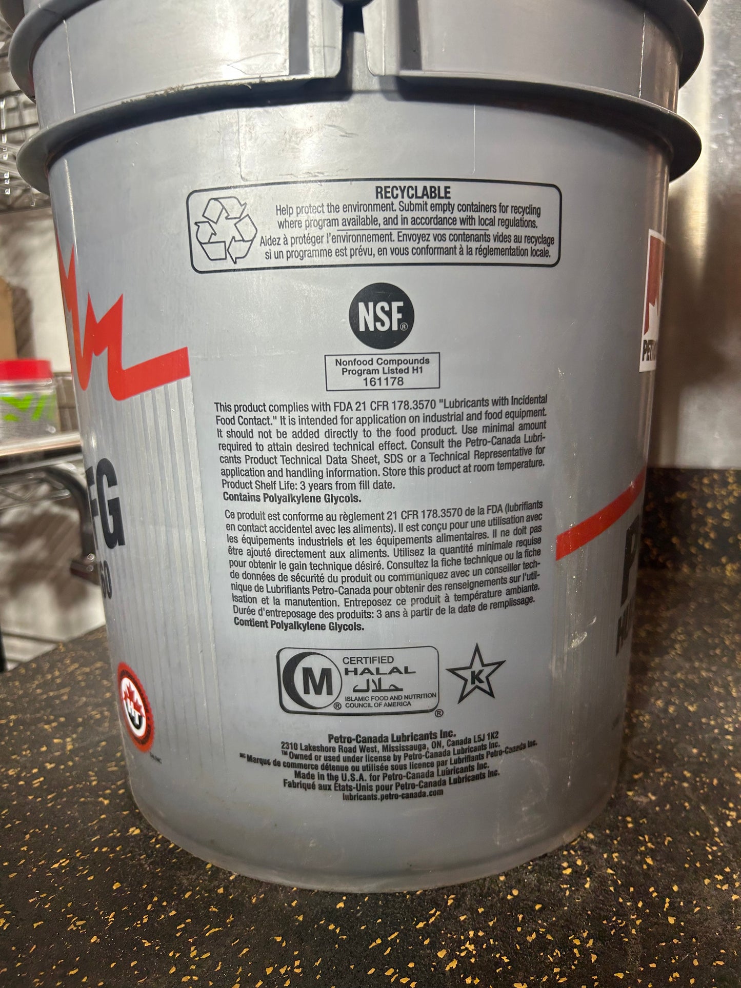 Petro-Canada Purity FG PAG Gear Oil 460 (20L)