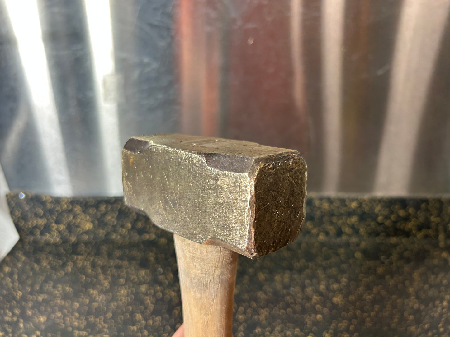3 lb Sledgehammer with Wood Handle (15.5” Total Length)