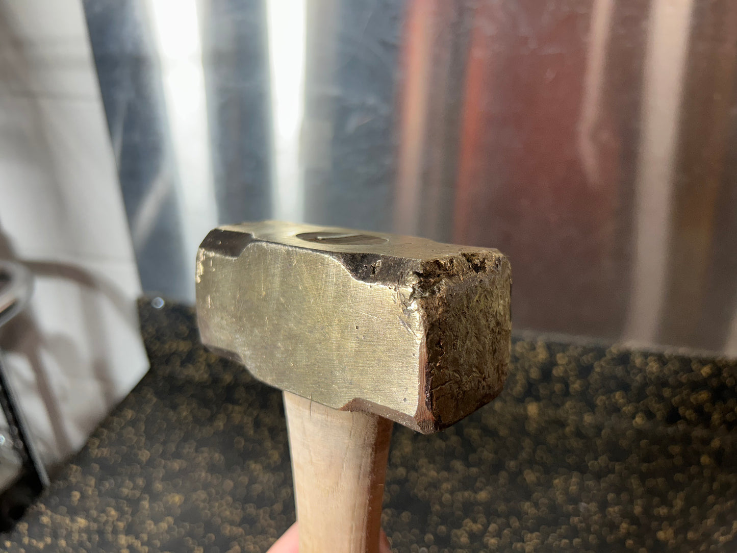 3 lb Sledgehammer with Wood Handle (15.5” Total Length)