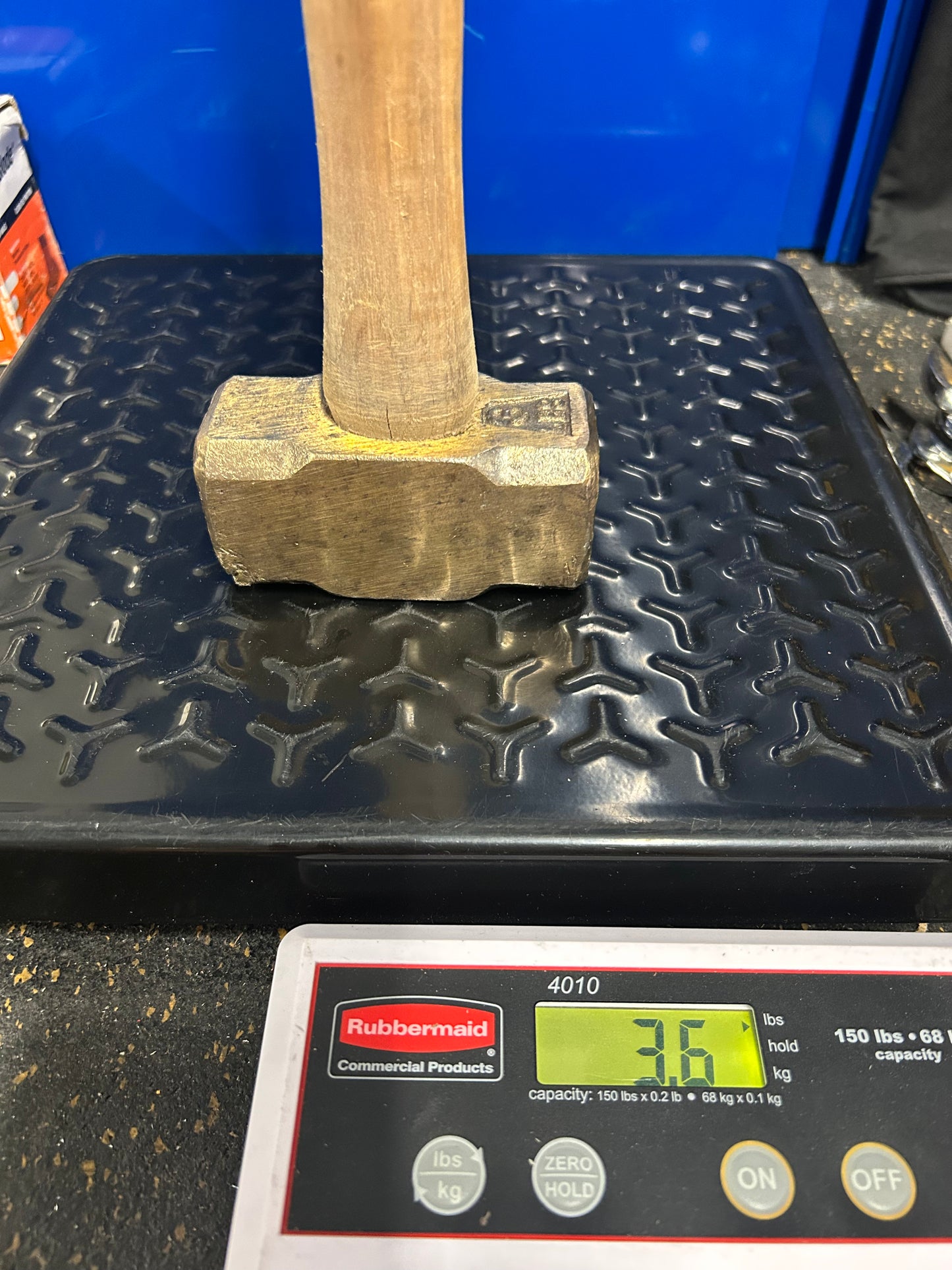 3 lb Sledgehammer with Wood Handle (15.5” Total Length)