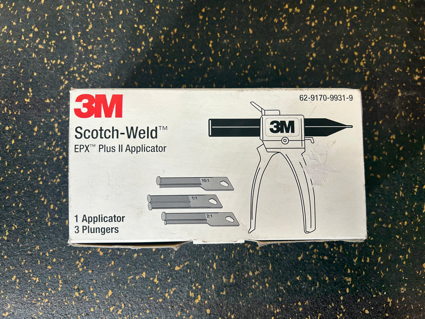 3M Scotch-Weld EPX Plus II Epoxy Manual Applicator (comes with 1 Applicator, 3 Plungers) – BRAND NEW