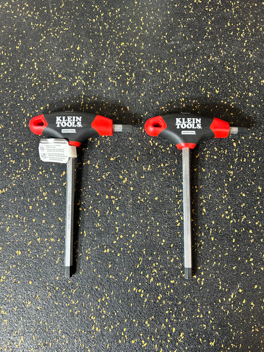 Klein Tools Journeyman 5/16” T-Handle SAE Hex Key (6” Blade Length, JTH6E14)
