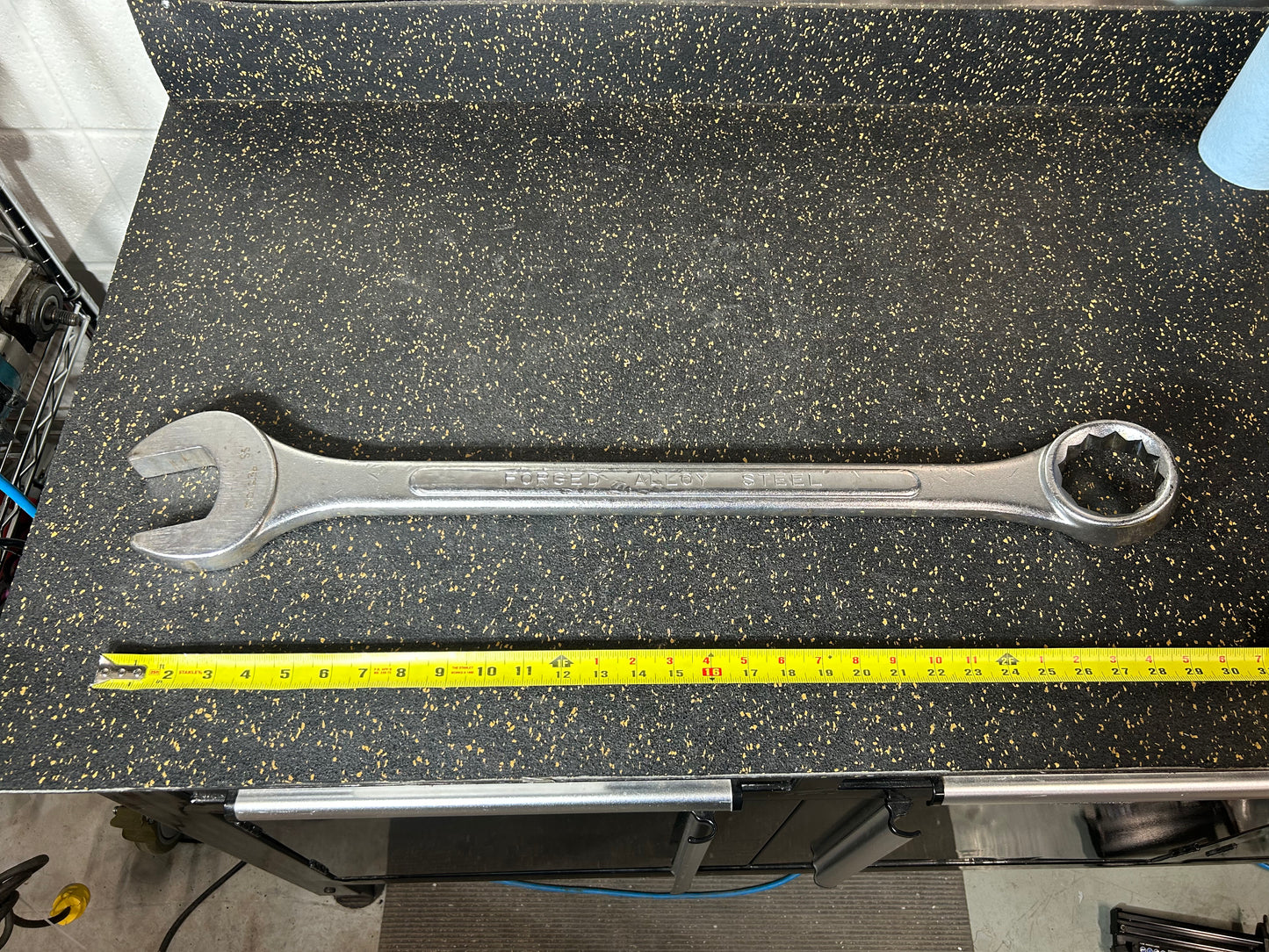 Westward 2-3/8” Raised Panel Combination Wrench (Model CW313)