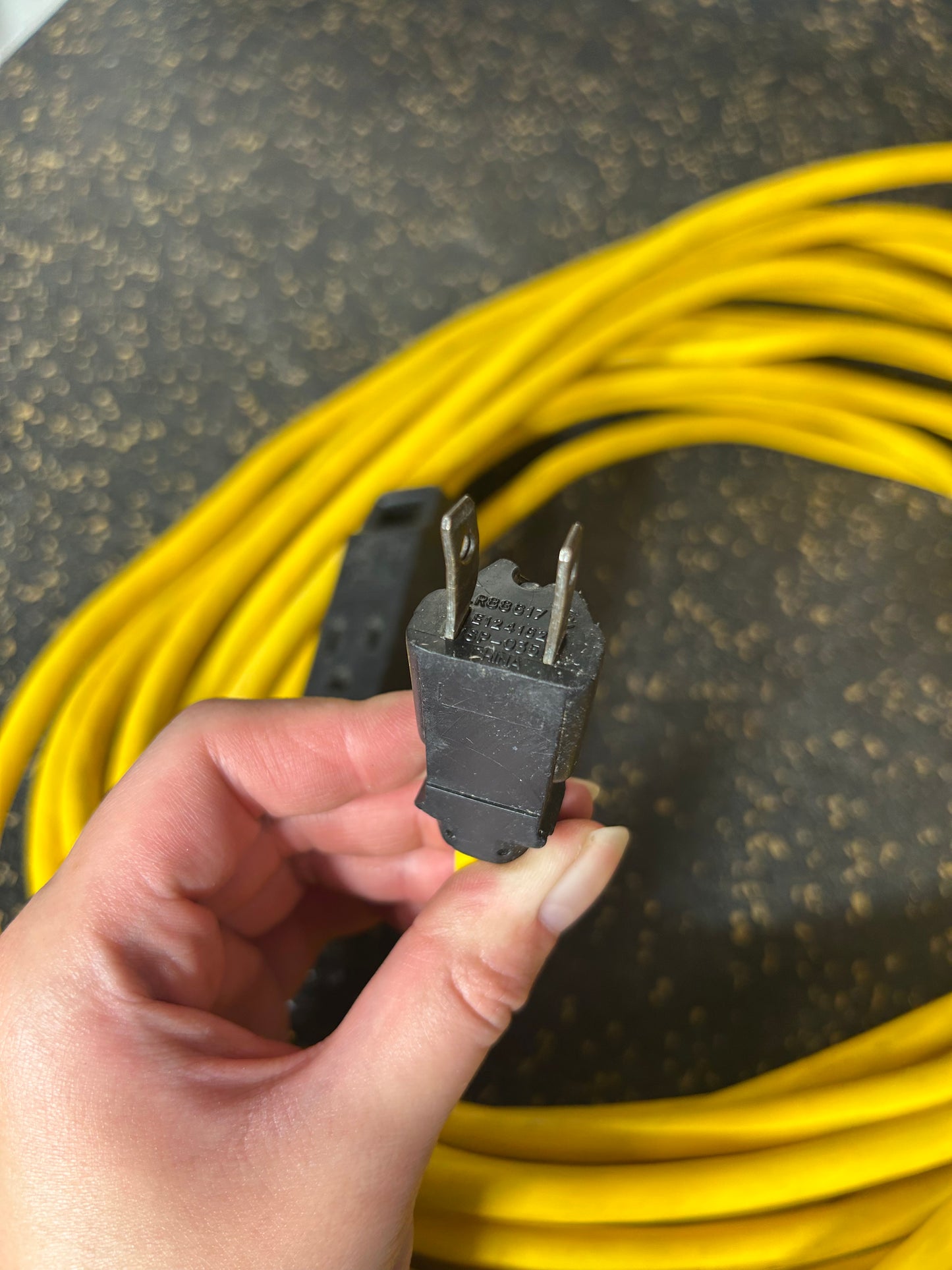 50-Foot Triple Outlet Extension Cord (3-Prong, 16 AWG)