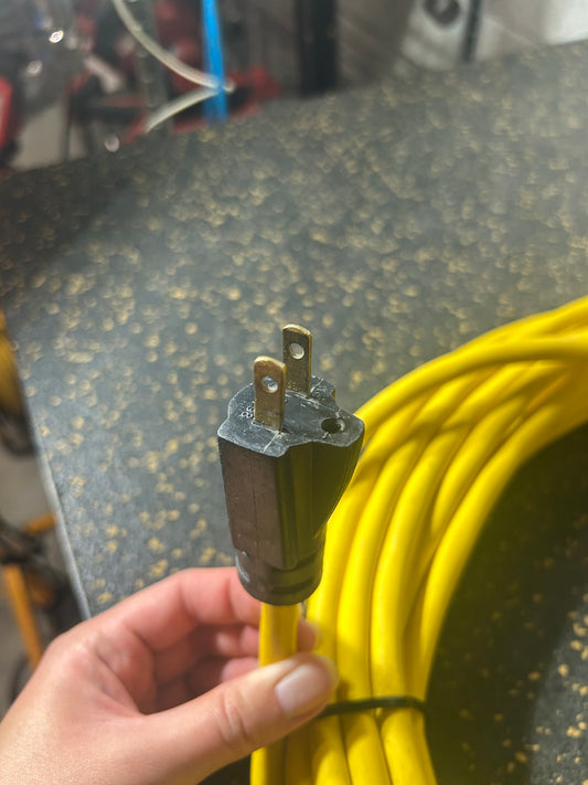 50-Foot Triple Outlet Extension Cord (3-Prong, 12 AWG)