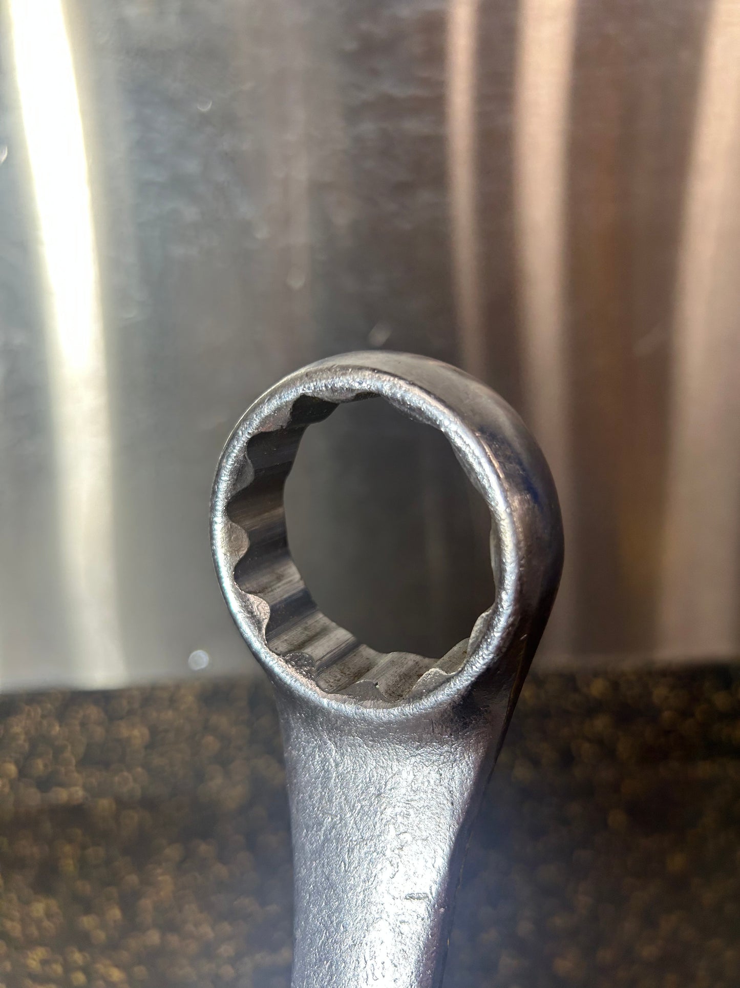 ITC 1-5/8” Raised Panel Combination Wrench (Drop Forged Chrome Vanadium Steel, Model 022223)