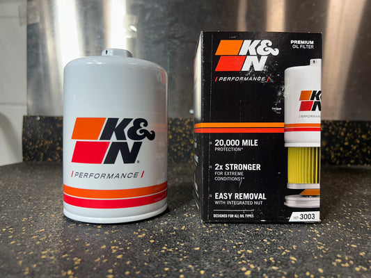 K&N Performance Gold Premium Oil Filter (HP-3003) – DURABLE
