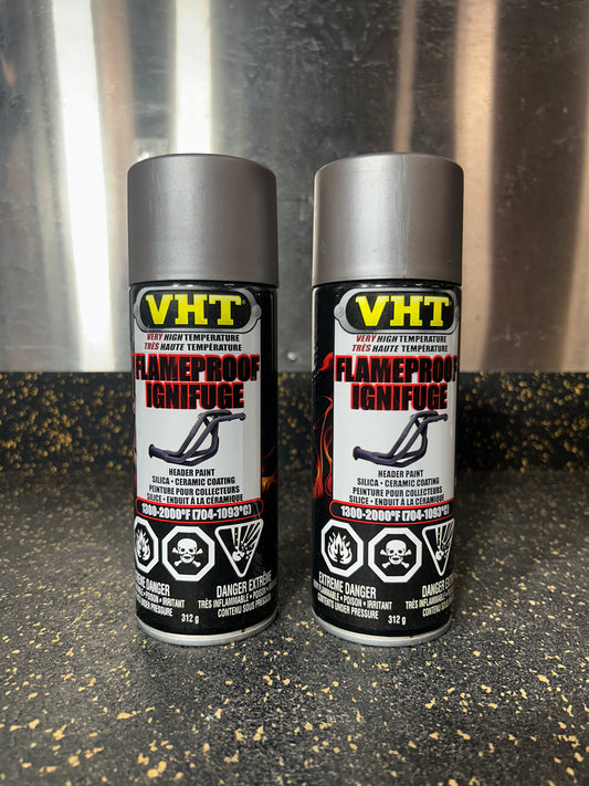 VHT Very High Temperature Flameproof Header Paint (Cast Iron Colour, 312g)