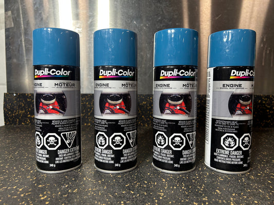 Sherwin Williams Dupli-Color Engine Enamel with Ceramic CDE1608 (General Motors Blue, 340g)