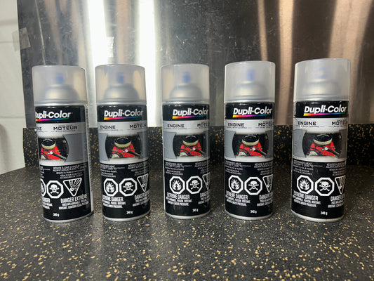 Sherwin Williams Dupli-Color Engine Enamel with Ceramic CDE1636 (Clear/Transparent, 340g)