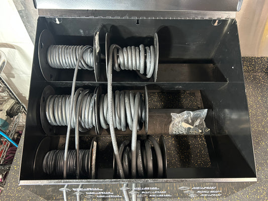 Continental Elite Hose Merchandiser (Fuel/Heater Hose Tubing Cabinet, Model 65080) – comes with some tubing!