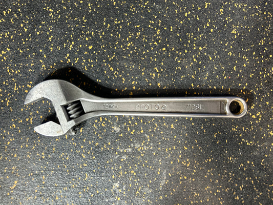 Proto 12” (300mm) Clik-Stop Adjustable Wrench (Model 712SL, up to 2” Jaw)