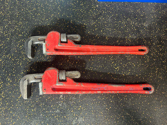 PTA Canada 18” Heavy-Duty Steel Pipe Wrench