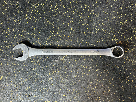 JET 15/16” Raised Panel Combination Wrench (Chrome Vanadium Steel, Model 700512)