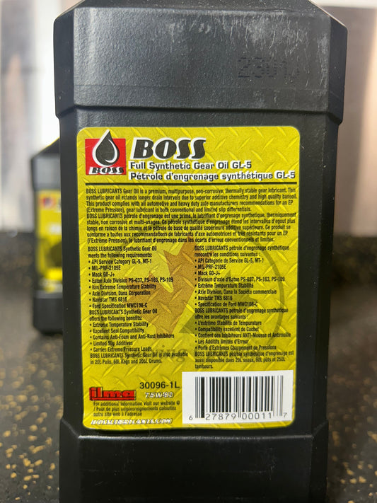 BOSS 75W-90 Full Synthetic Gear Oil GL-5