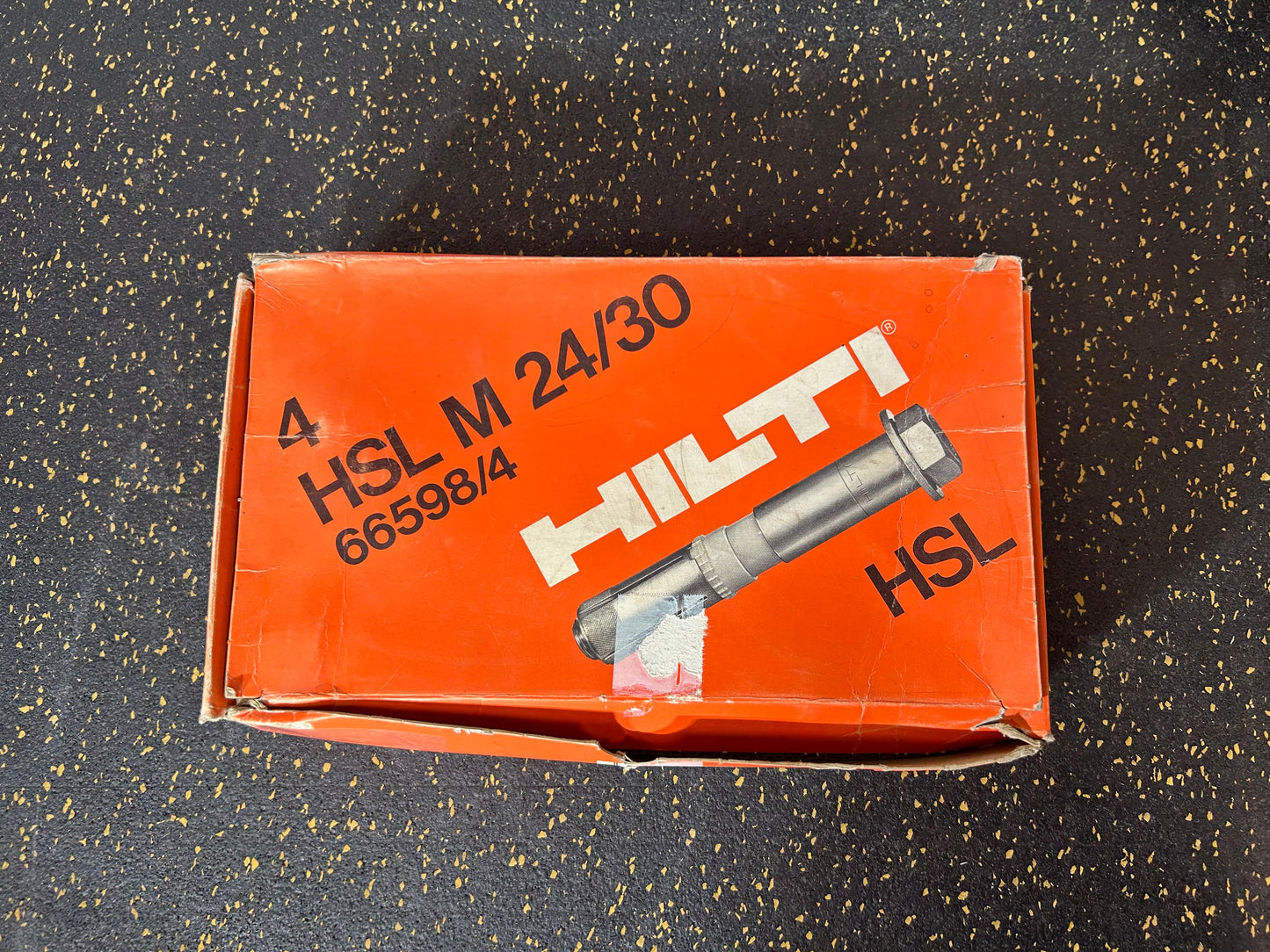 Hilti HSL4 Heavy-Duty Wedge Anchors (M24, 205mm or 8”, 4-piece set)