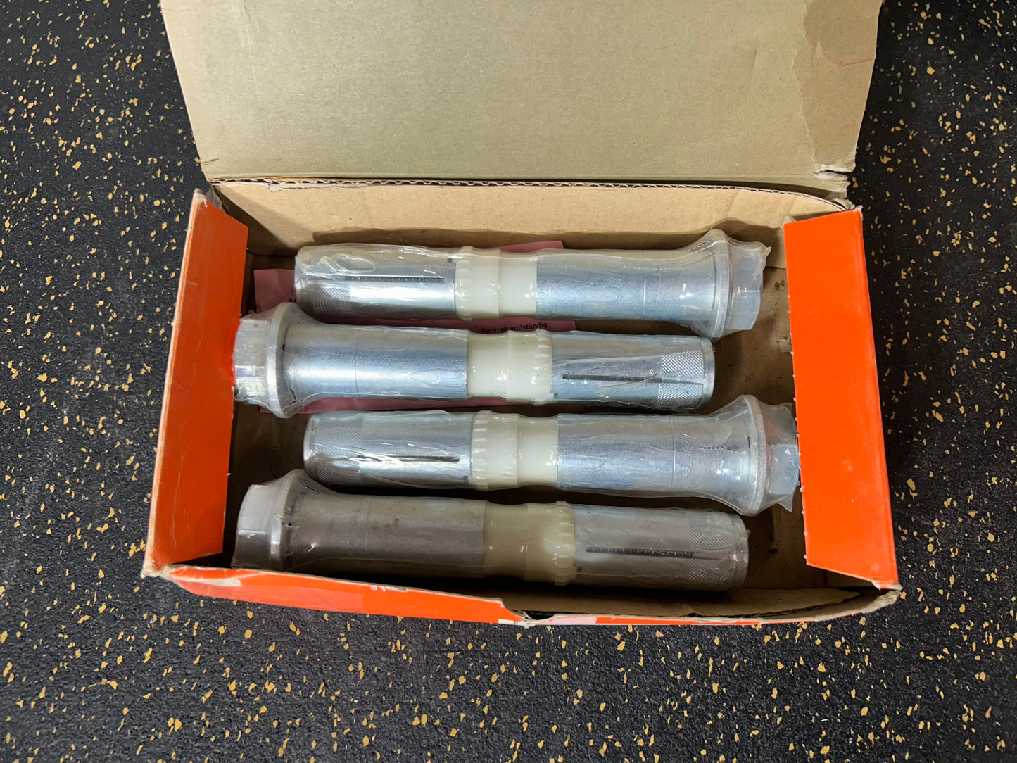 Hilti HSL4 Heavy-Duty Wedge Anchors (M24, 205mm or 8”, 4-piece set)