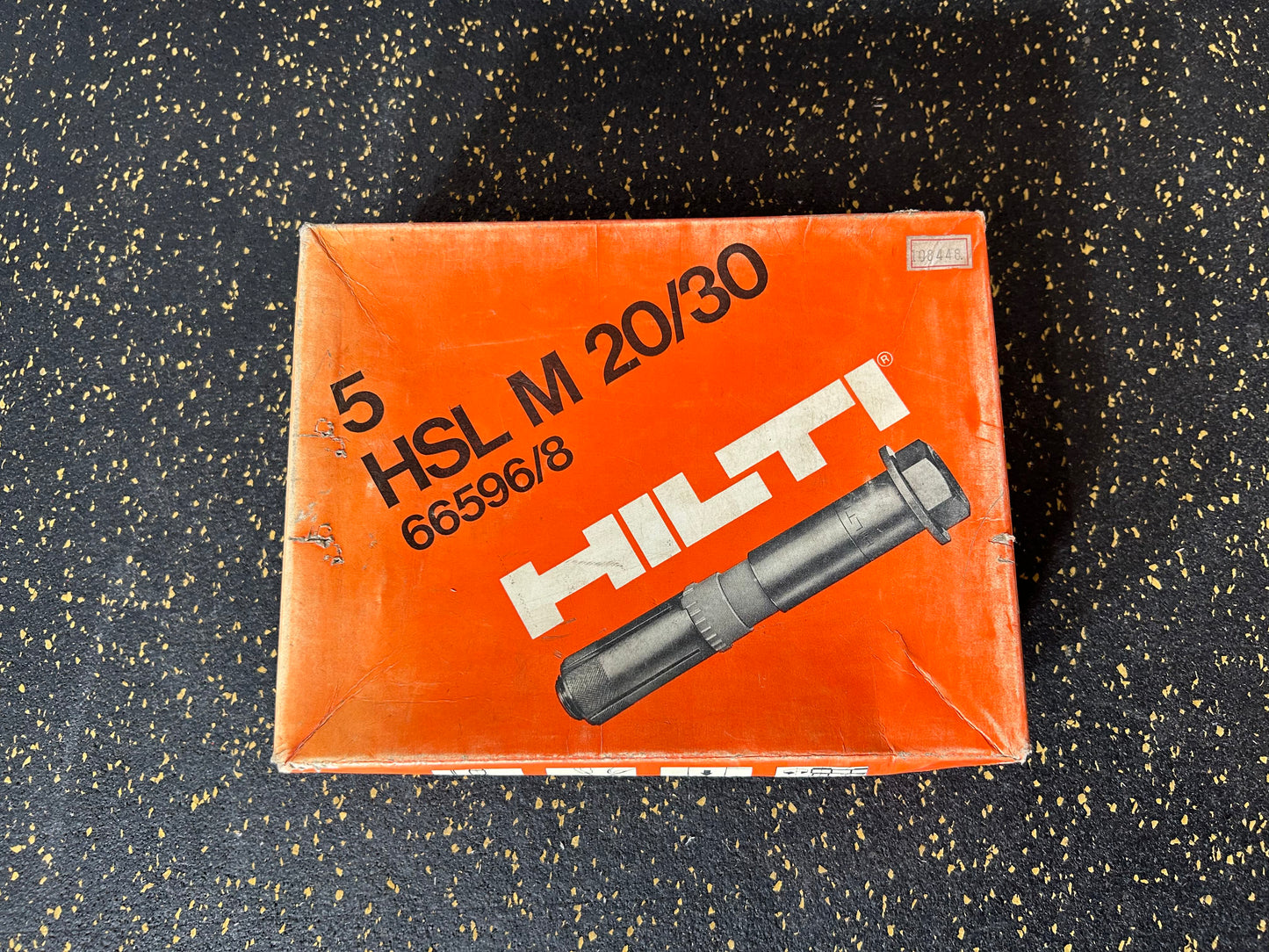 Hilti HSL4 Heavy-Duty Wedge Anchors (M20, 183mm or 7-1/4”, 5-piece set)