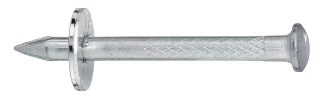 Hilti NK ENK Steel/Concrete Nails with Washer (27mm or 1-1/16”, 67 pieces only)