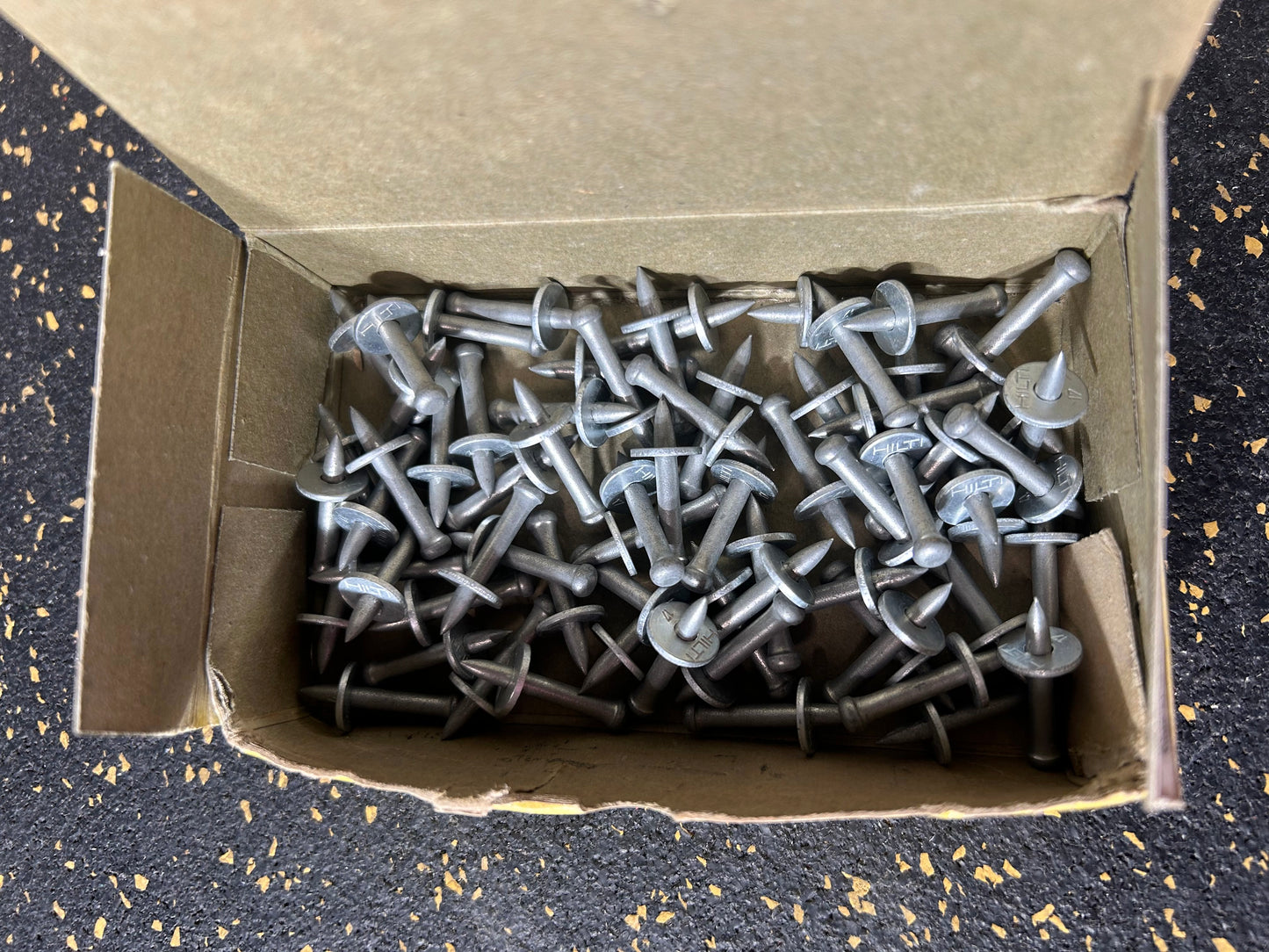 Hilti NK ENK Steel/Concrete Nails with Washer (27mm or 1-1/16”, 67 pieces only)