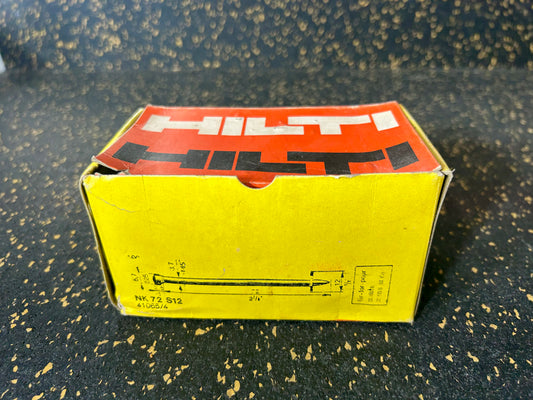 Hilti NK ENK Steel/Concrete Nails with Washer (72mm or 2-7/8”, 100-piece set)