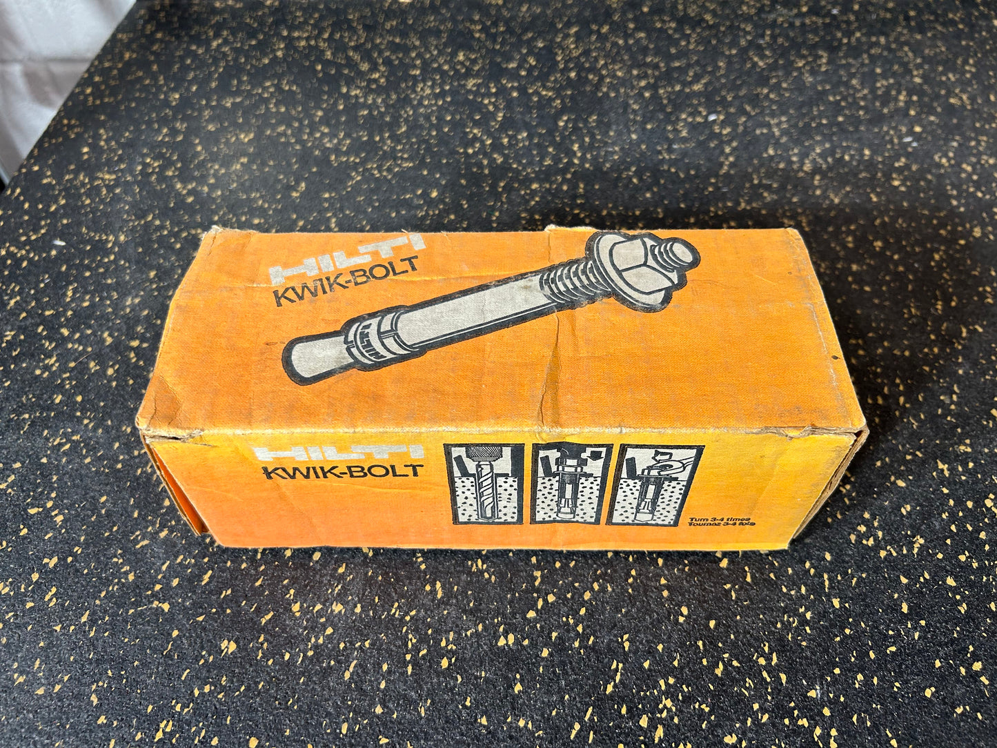 Hilti Kwik-Bolt (1” x 6”, 5-piece set)