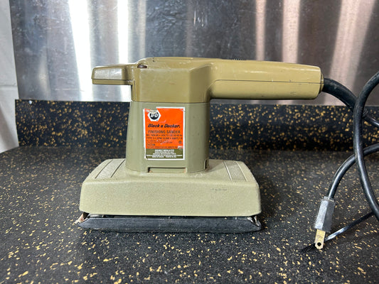 Vintage Black & Decker 1/3 Sheet Finishing Sander